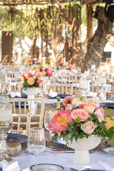 Bougainvillea Wedding in Asterias Beach Bar - Wedding & Event Planning Athena Mouka