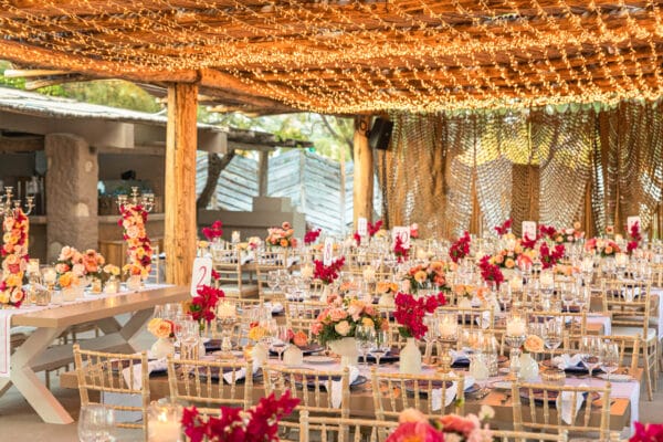 Bougainvillea Wedding in Asterias Beach Bar - Wedding & Event Planning Athena Mouka